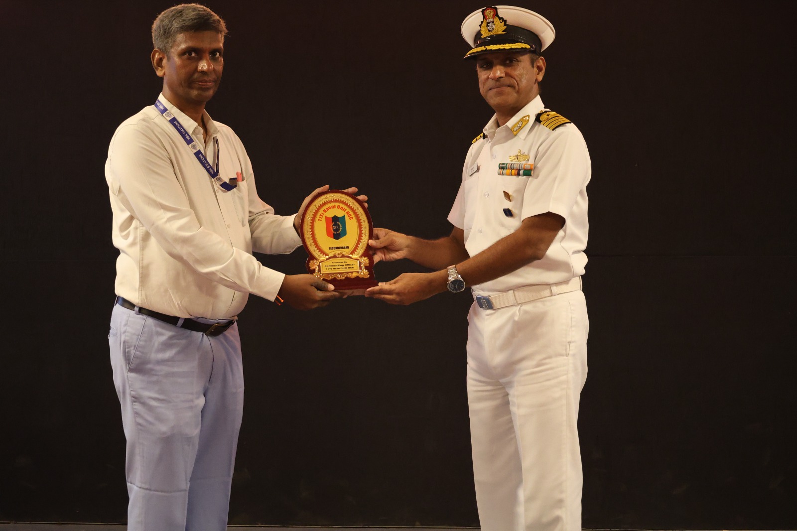 Concluding A Session With NCC Commanding Officer